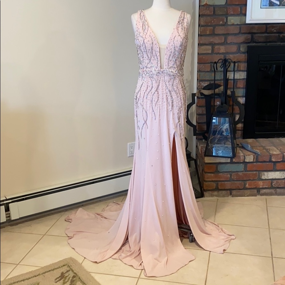 Gorgeous Jovani beaded gown